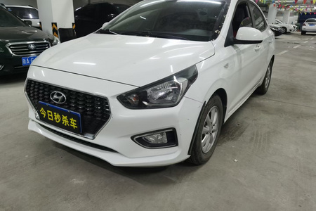 乌鲁木齐二手现代瑞纳 2017款 1.4L 自动 跃享网联版 国VI